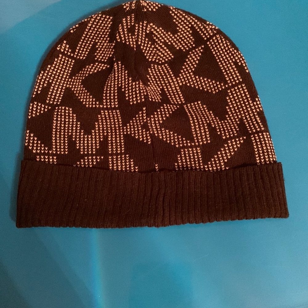 Michael Kors MK hat black/White - Picture 2 of 8